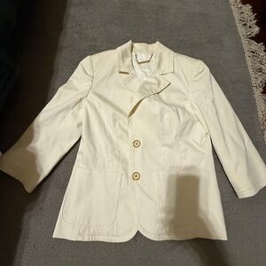 Trina Turk Ivory Blazer